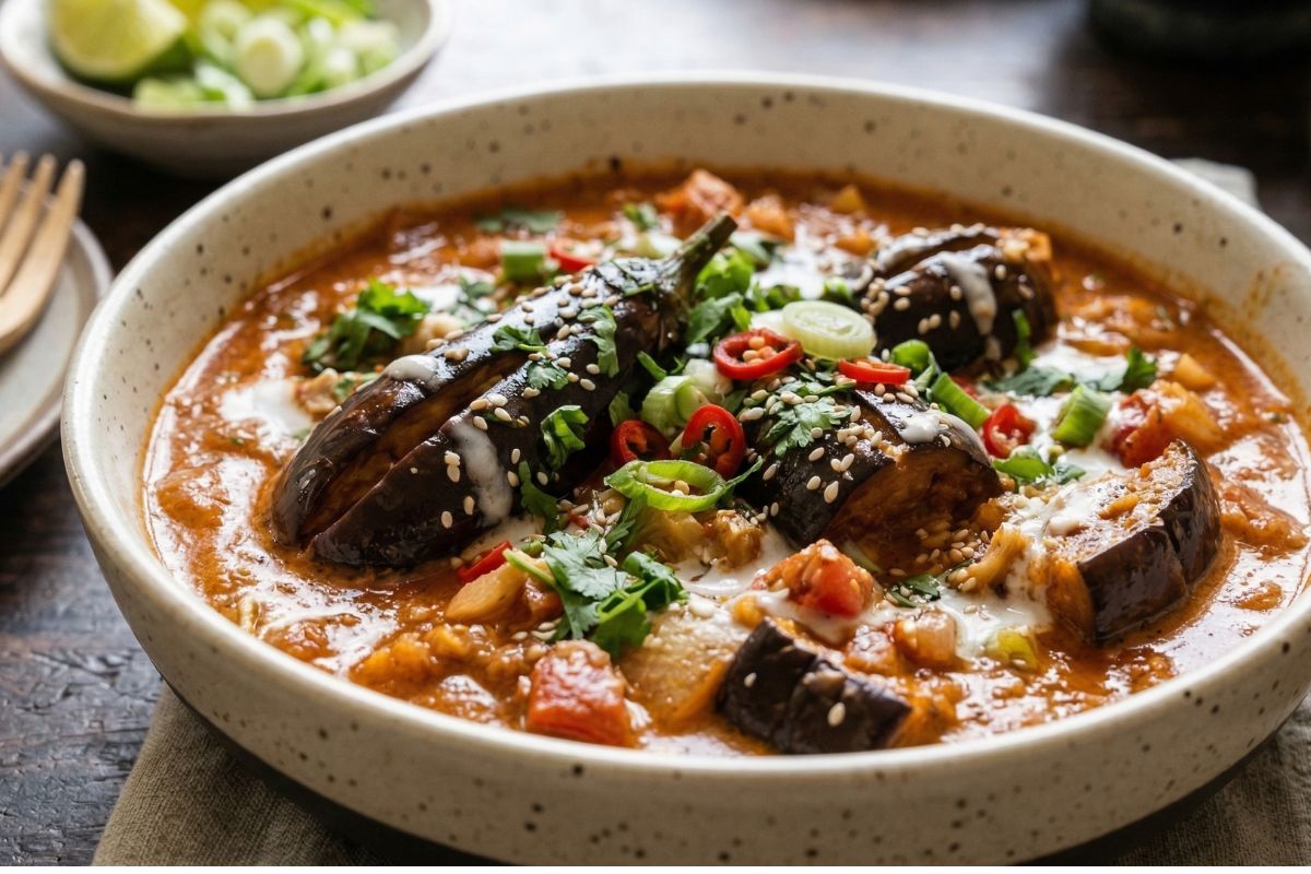 Korean Eggplant Curry