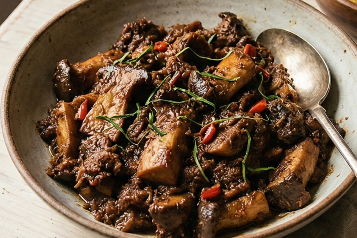 Mushroom Rendang