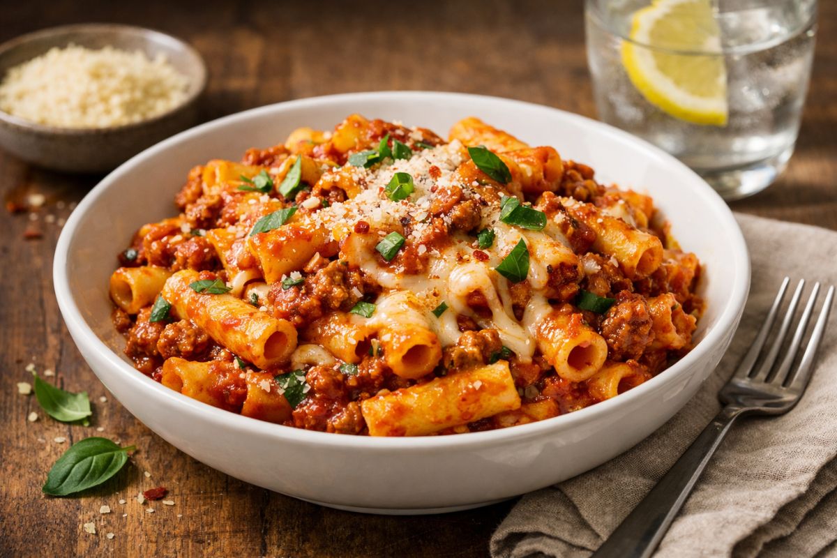 Slowcooker Ziti